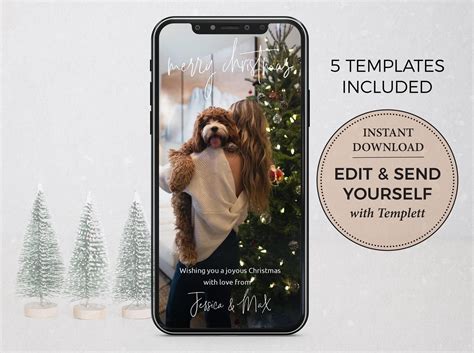 Smart Phone Holiday Cards 